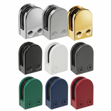 8-10mm Powder-Coated Glass Clamps 8-10mm Powder-Coated Glass Clamps