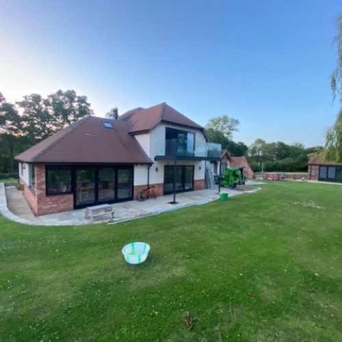 First Floor Glass Balcony- Northamptonshire First Floor Glass Balcony- Northamptonshire