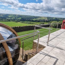 Stainless Steel & Wire Balustrade – Dronfield