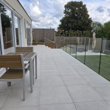Side-Mounted Frameless Glass Balustrade (Banstead, Surrey) Side-Mounted Frameless Glass Balustrade (Banstead, Surrey)