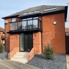 Flat Roof Glass Balustrade (Milton Keynes)