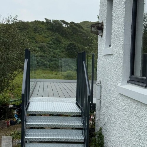 Large Structural Walkout Balcony (Oban, Scotland) Large Structural Walkout Balcony (Oban, Scotland)