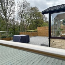Frameless Glass Decking Balustrade [Sheffield]