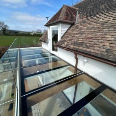 Luxury Glass Floor & Balcony Installation – Alderley Edge, Cheshire