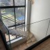 Luxury Oak and Glass Spine Staircase [Southport]