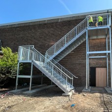 Galvanized External Fire Escape (Walthamstow, London)