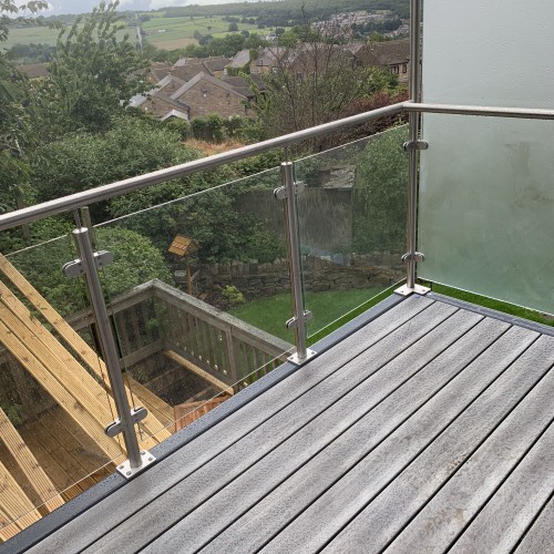 Walk-Out Balcony + Glass Balustrade