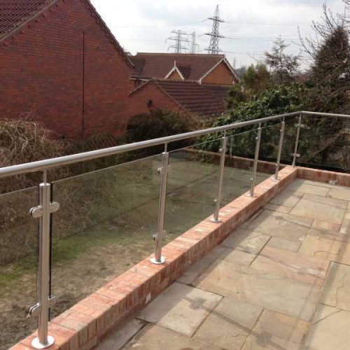 Stainless Steel Glass Balustrade System 1