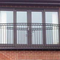 Mild steel balconette, steel balconette, steel juliet balcony