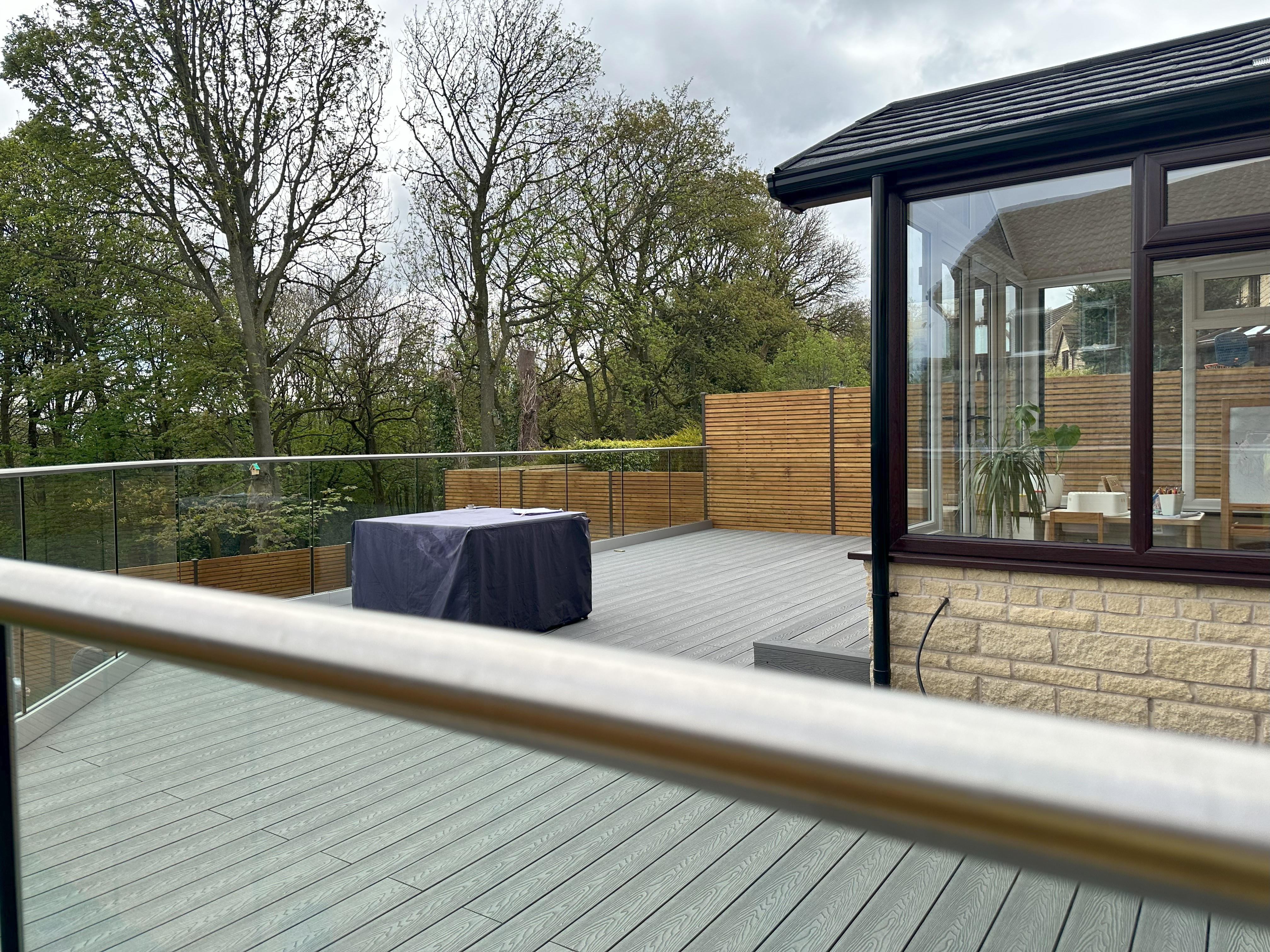 Frameless Base Channel Glass Balustrade Installation