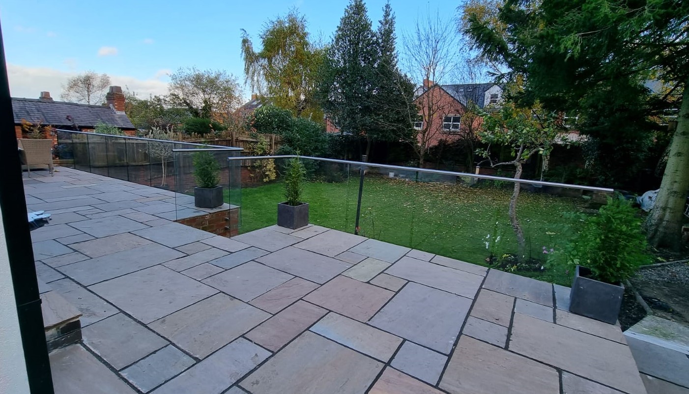 Glass Patio Balustrade Chesterfield