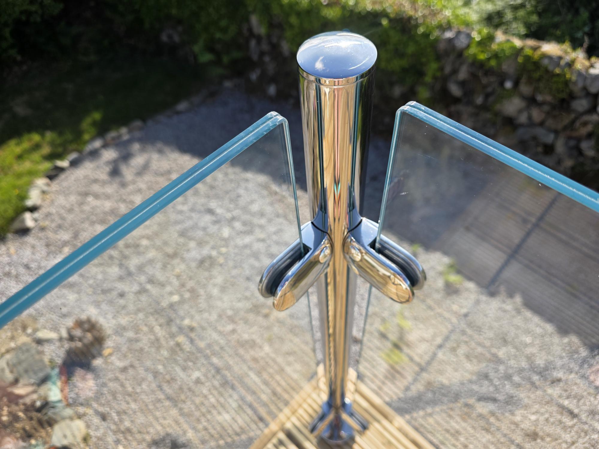 Toughened and Laminated Safety Glass Balustrade