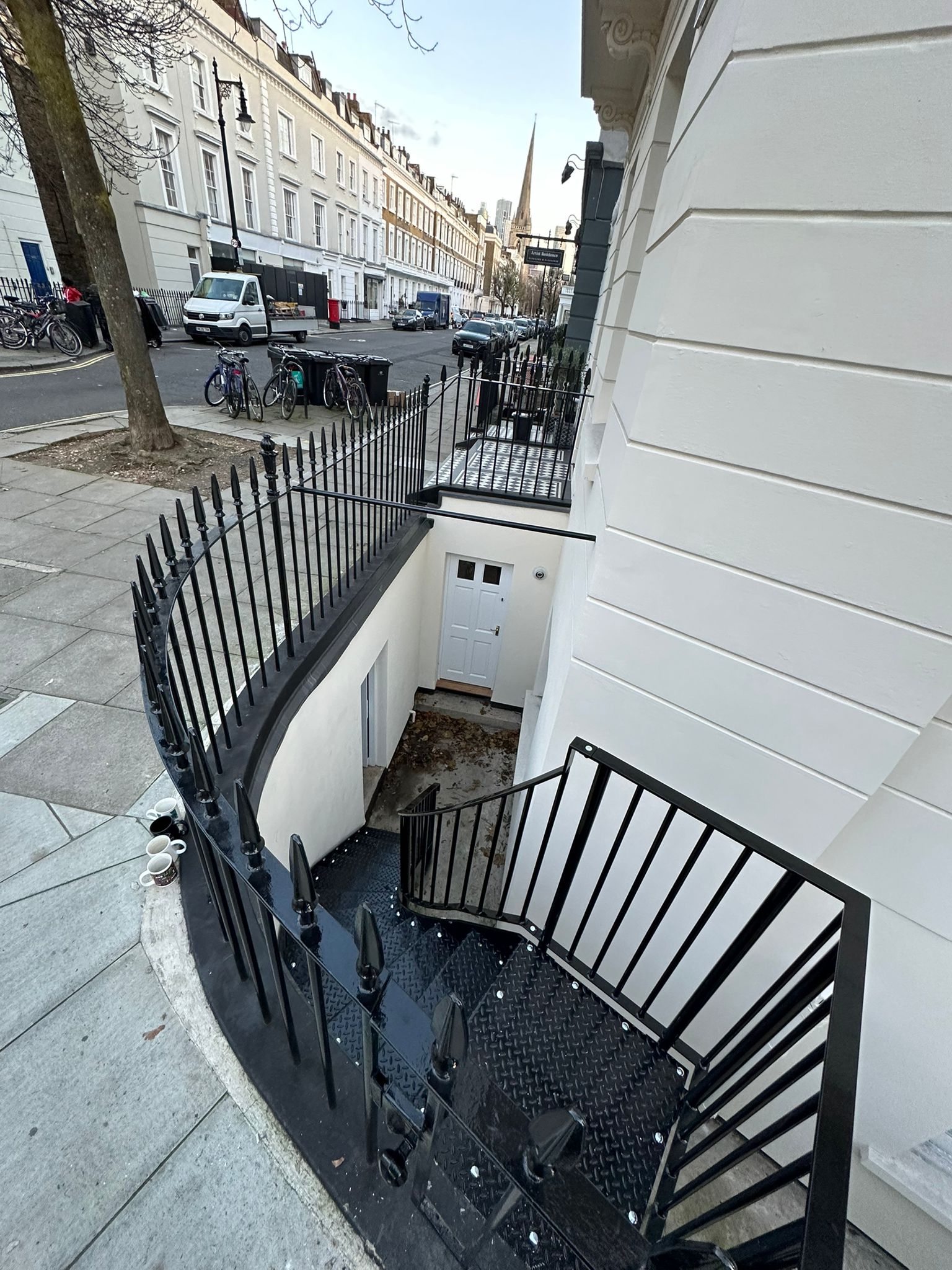London Basement Staircase Access