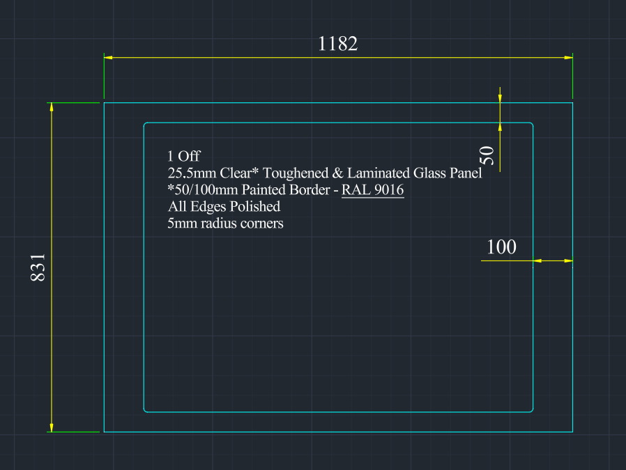 stock floor glass